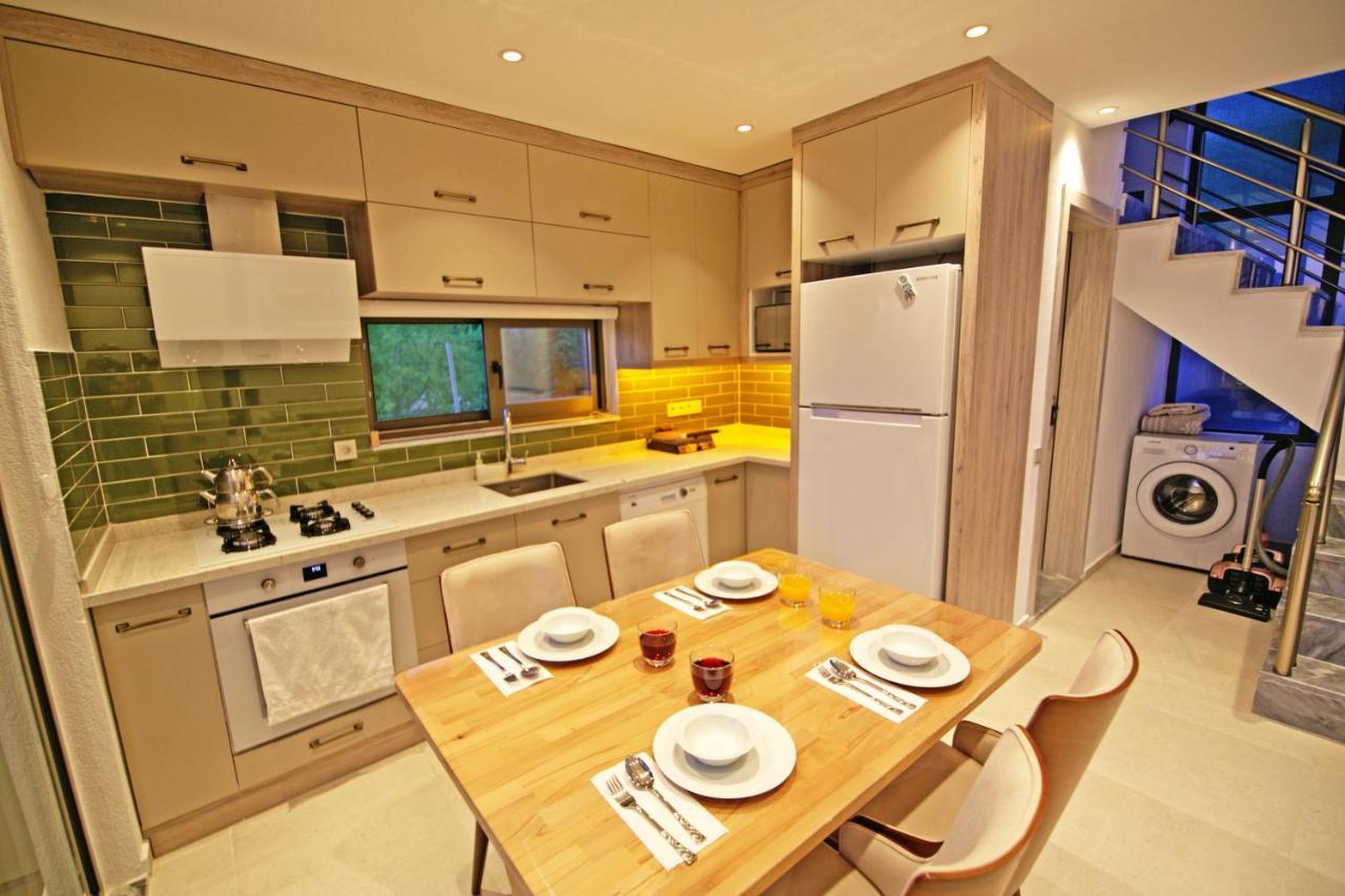 Villa With A Private Heated Pool, Jacuzzi, Overlooking Spectacular Views Of The Sea Kaş Extérieur photo