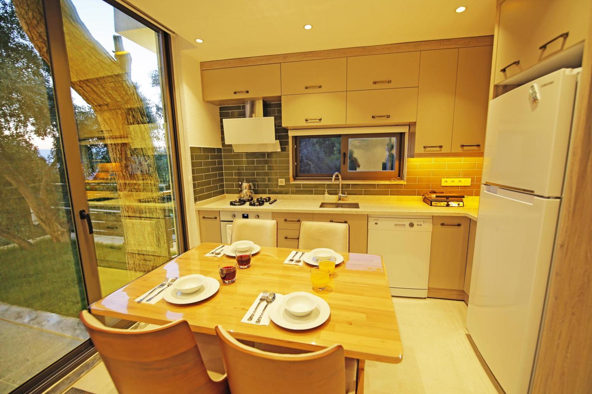 Villa With A Private Heated Pool, Jacuzzi, Overlooking Spectacular Views Of The Sea Kaş Extérieur photo