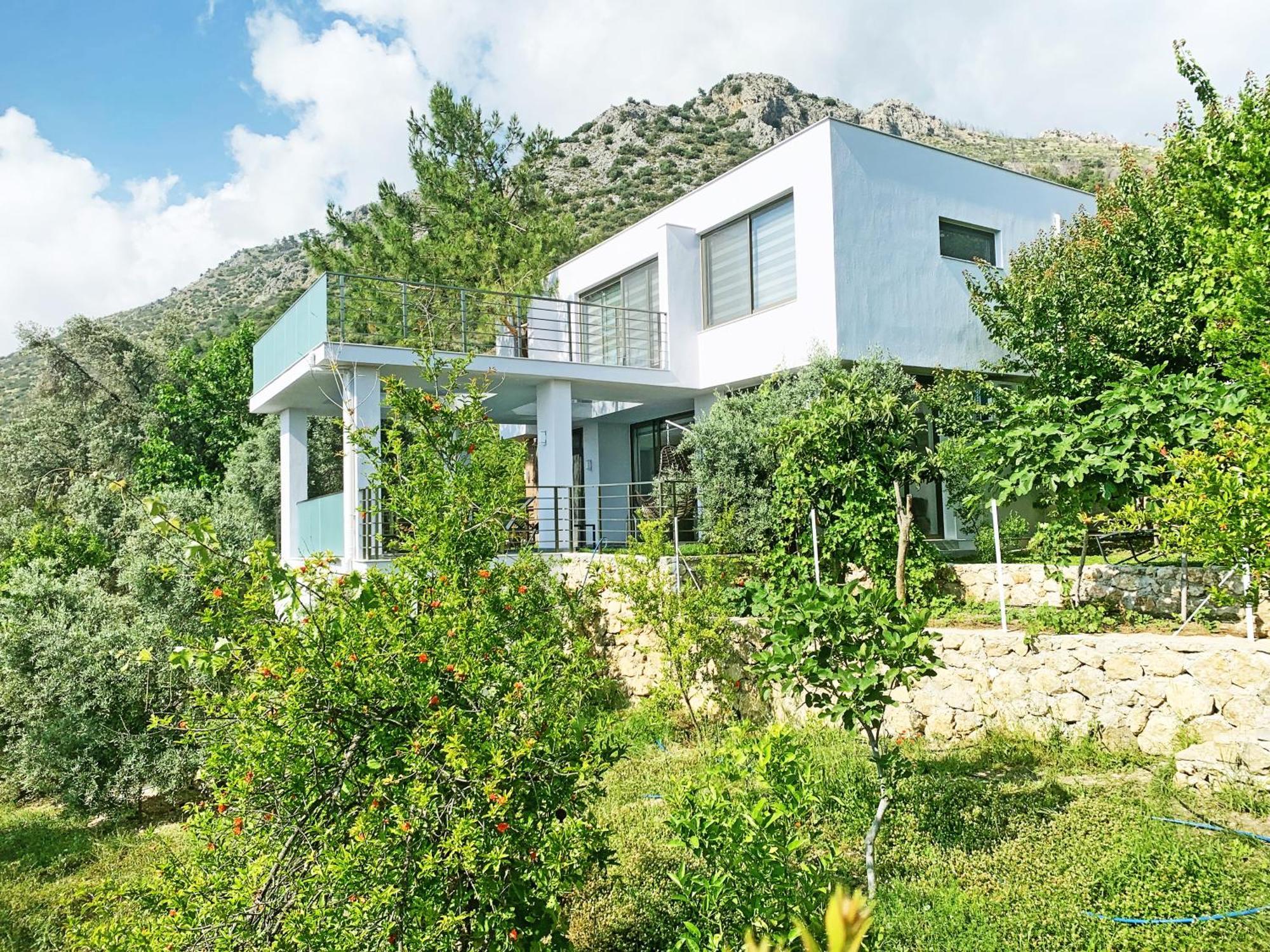Villa With A Private Heated Pool, Jacuzzi, Overlooking Spectacular Views Of The Sea Kaş Extérieur photo